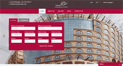 Desktop Screenshot of haramaynhotels.com